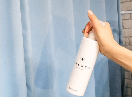 ASCREAの特徴02 ASCREAの消臭効果 - 今までの消臭剤と異なるメカニズム -